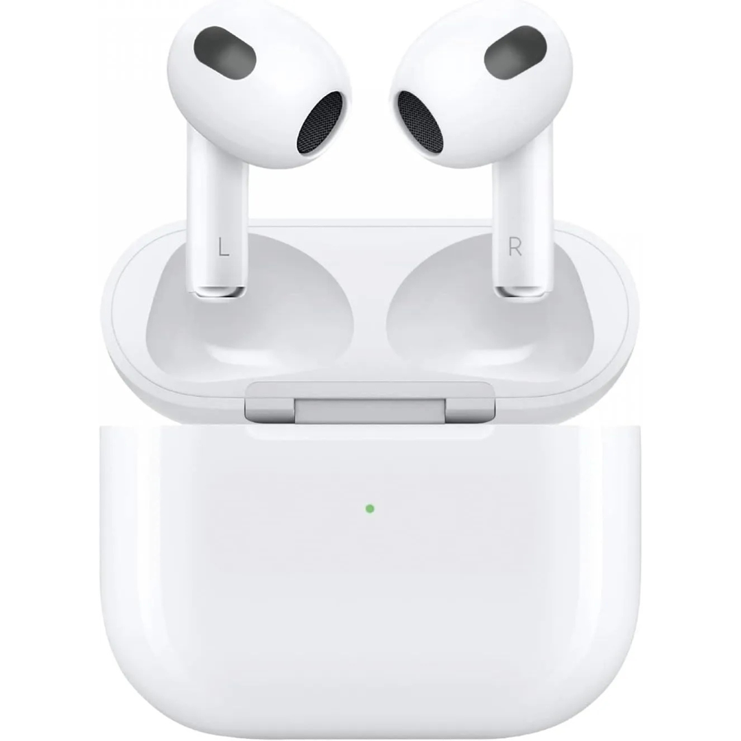 Apple AirPods 3 – Wireless Bluetooth Earbuds with Spatial Audio & USB-C Charging Case