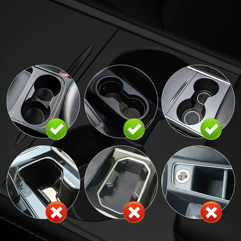 5-in-1 Car Cup Holder with Phone Holder & Dual Tray | Universal Fit