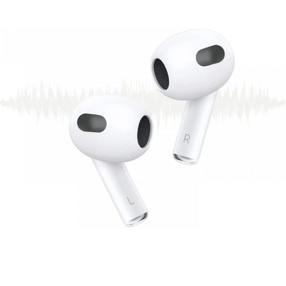Apple AirPods 3 – Wireless Bluetooth Earbuds with Spatial Audio & USB-C Charging Case