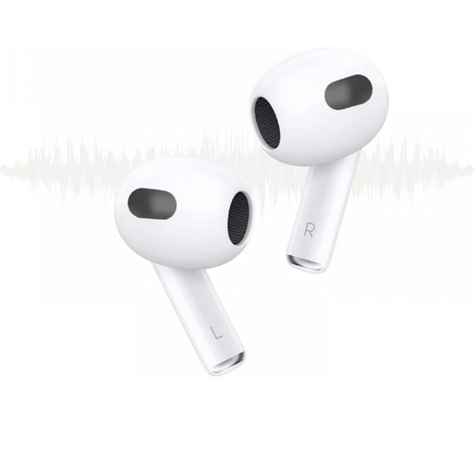 Apple AirPods 3 – Wireless Bluetooth Earbuds with Spatial Audio & USB-C Charging Case