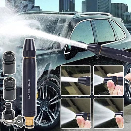 Car Washing High Pressure Water Gun – Adjustable Jet Spray Nozzle for Cleaning & Gardening