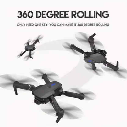 E99 Pro Drone Camera – 4K HD Foldable Quadcopter with FPV Live Video