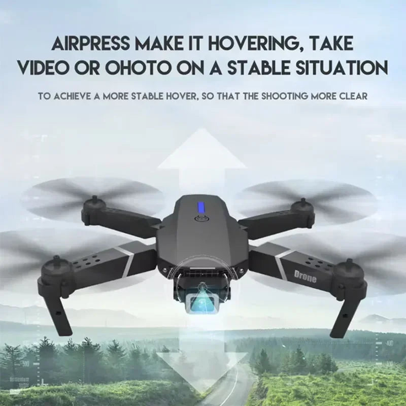 E99 Pro Drone Camera – 4K HD Foldable Quadcopter with FPV Live Video