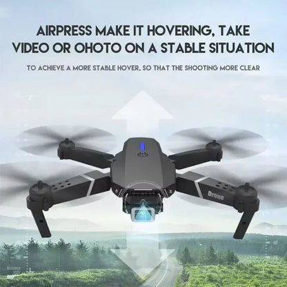 E99 Pro Drone Camera – 4K HD Foldable Quadcopter with FPV Live Video