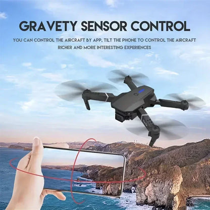 E99 Pro Drone Camera – 4K HD Foldable Quadcopter with FPV Live Video