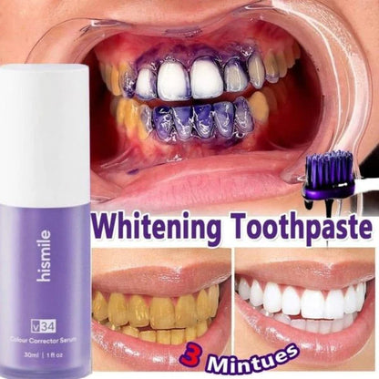 Hismile V34 Purple Teeth Whitening – Colour Corrector Serum 30ml