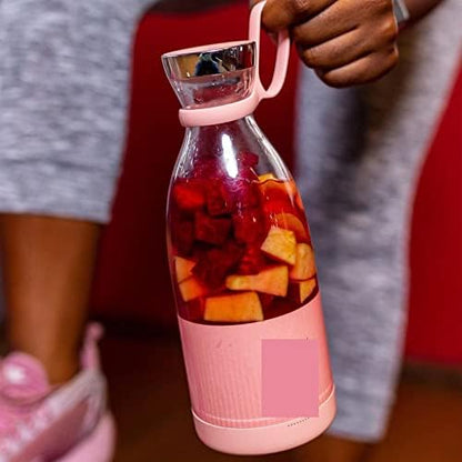 Juice Portable Blender Juicer Bottle – Rechargeable USB Mini Smoothie Maker | Free Shipping