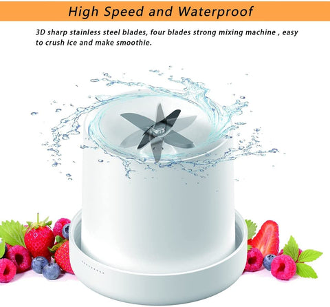 Juice Portable Blender Juicer Bottle – Rechargeable USB Mini Smoothie Maker | Free Shipping