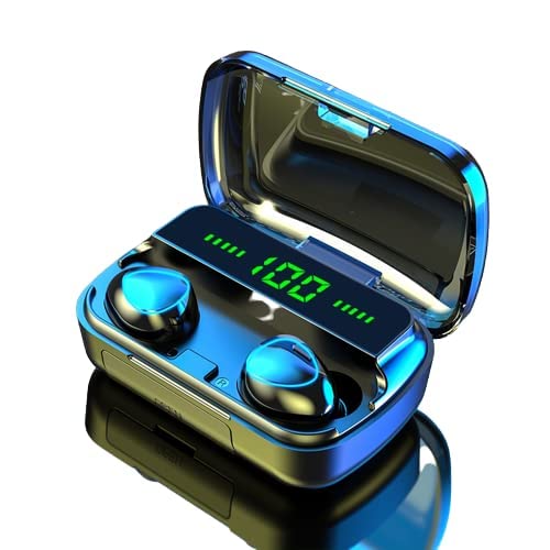 M10 Waterproof TWS Bluetooth 5.1 Earbuds with LED Charging Case – HiFi Stereo Sound