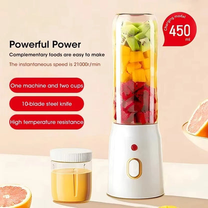 Portable Blender For Shakes and Juice – Rechargeable USB Smoothie Maker | Free Shipping UAE & COD Available