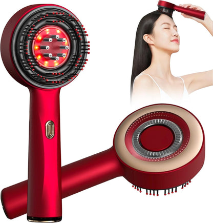 Scalp Massager – Electric Head Massage Brush with Essential Oil Tank & 72 Bristles