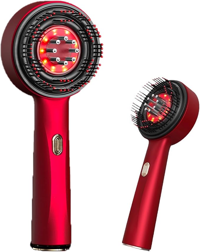 Scalp Massager – Electric Head Massage Brush with Essential Oil Tank & 72 Bristles