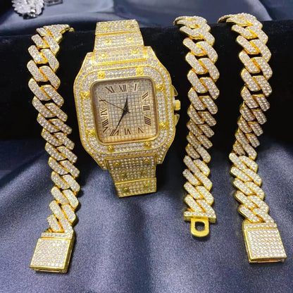 Watch Bracelet Necklace – Stylish Quartz Jewelry Timepiece | Free Shipping UAE & COD