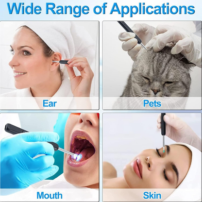 Waterproof Ear Wax Removal Cleaner Kit with HD Camera (Android & iOS)