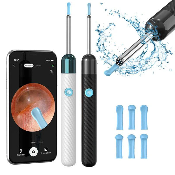 Waterproof Ear Wax Removal Cleaner Kit with HD Camera (Android & iOS)