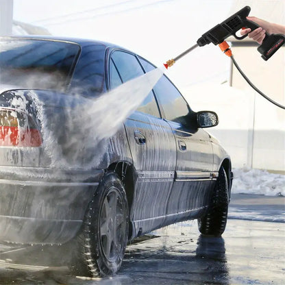 Wireless High Pressure Car Wash Cleaner – 48V Cordless Electric Power Washer with Foam Generator (Portable)