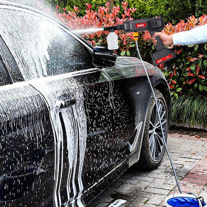 Wireless High Pressure Car Wash Cleaner – 48V Cordless Electric Power Washer with Foam Generator (Portable)